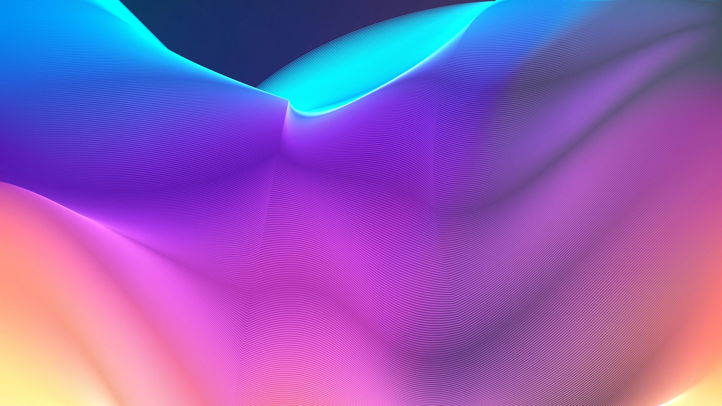 Vibrant abstract digital waves representing the YachtStool community